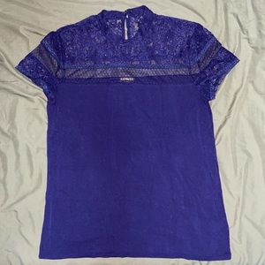 Short Sleeve Lace Top